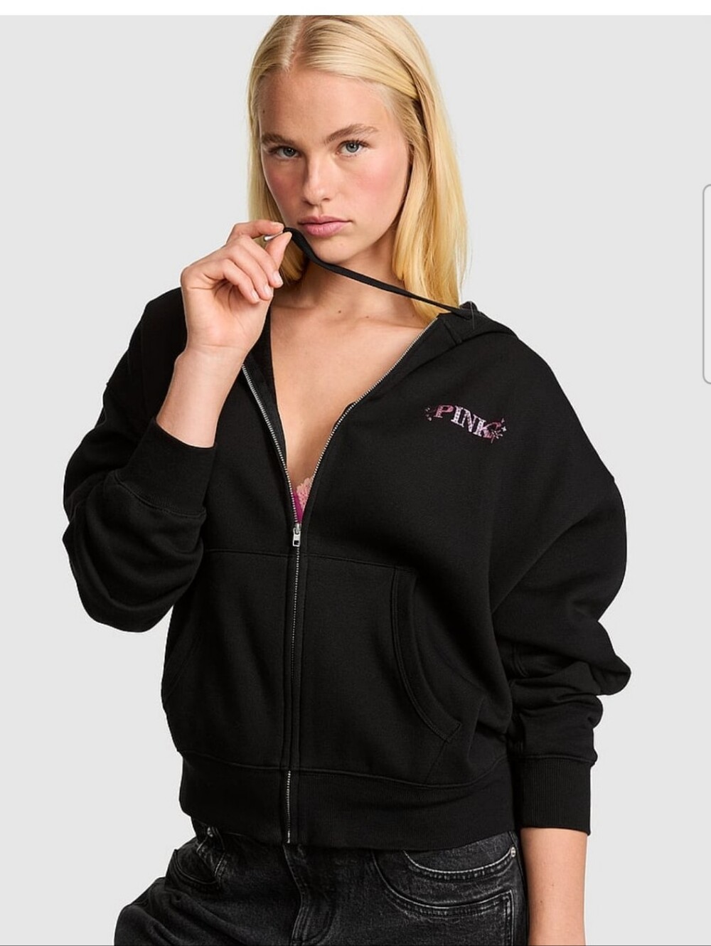 Vs Pink Full Zip - Picture 2 of 5